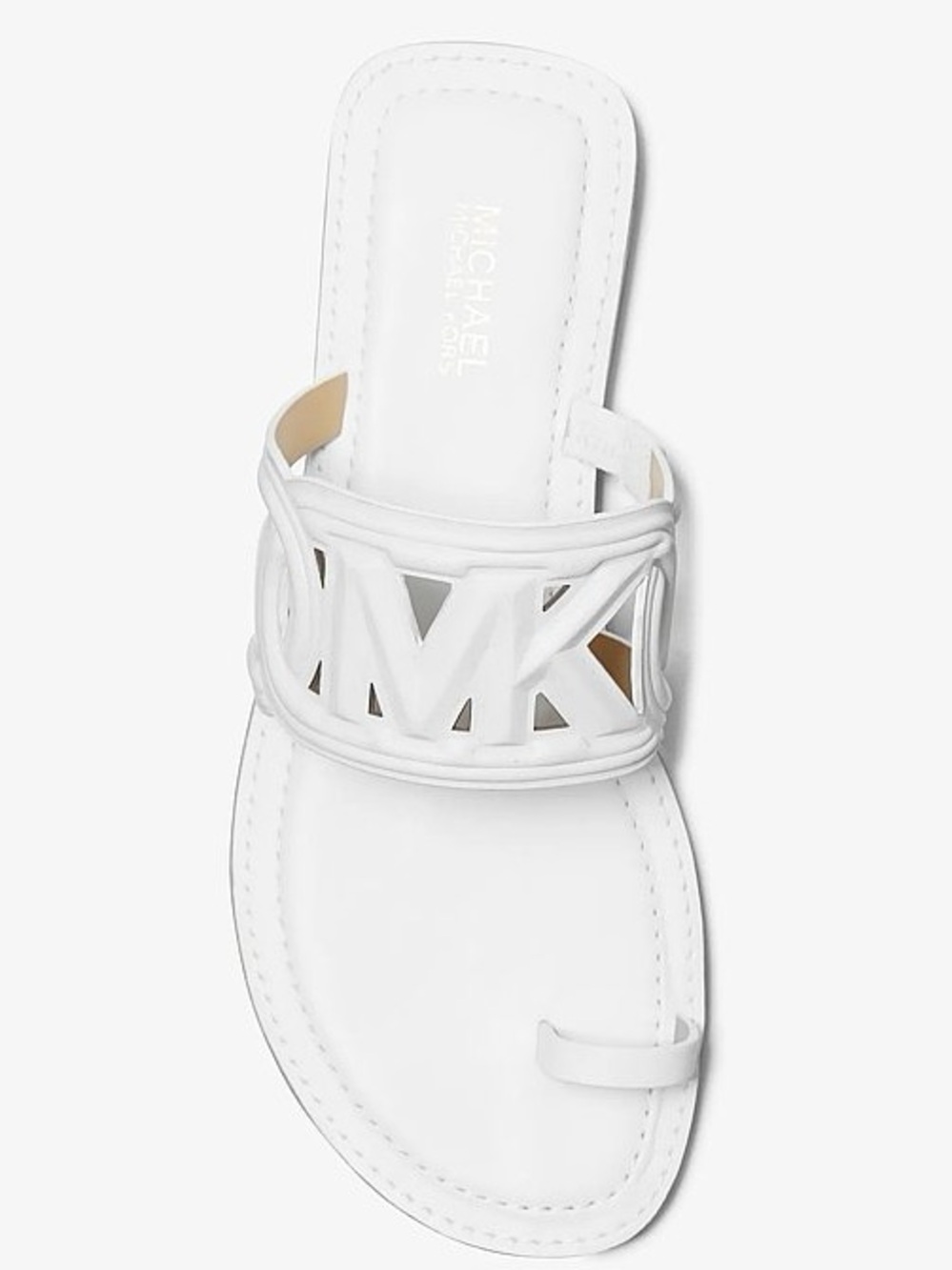Michael Kors Women's Alma Logo-Strap Flat Sandals - Picture 8 of 10